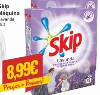 Belita Detergente em pó skip promoção