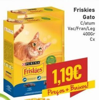 Belita Ração para gatos friskies promoção