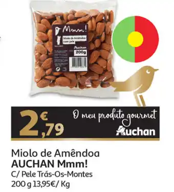 Auchan Miolo de Amêdoa Auchan Mmm! 200g promoção
