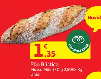 Auchan Pão Rústico 540g promoção