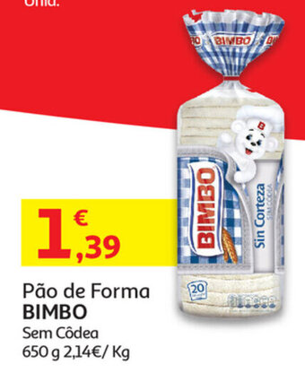 Pão de Forma Bimbo 650g