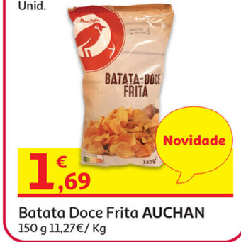 Auchan Batata Doce Frita Auchan 150g promoção