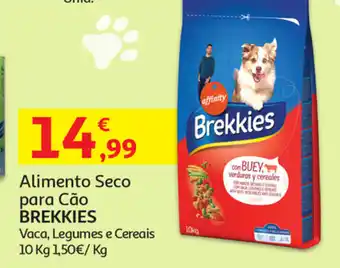 Auchan Alimento Seco para Cão Brekkies 10kg promoção