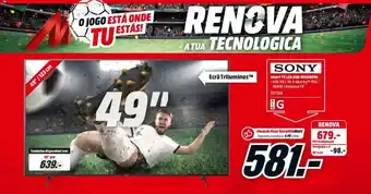 Sony Smart TV LED UHD 49XH8096