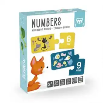 Numbers puzzle educativo