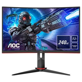 MediaMarkt Monitor gaming curvo aoc c32g2ze led 31.5" fhd 1ms promoção