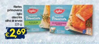 Bolama Palitos de peixe iglo promoção