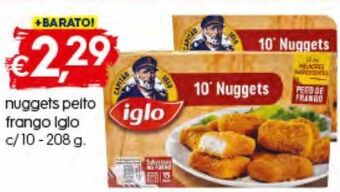 Bolama Nuggets de frango iglo promoção
