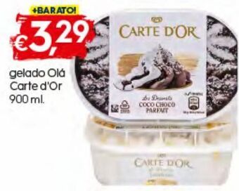 Bolama Gelados carte d'or promoção