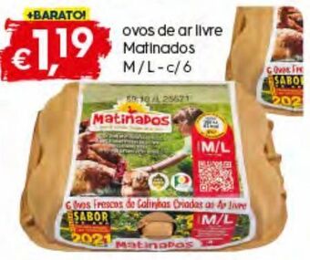 Bolama Ovos matinados promoção
