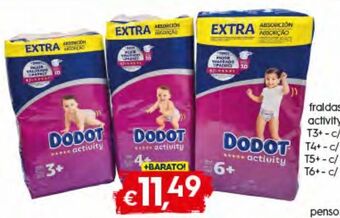 Bolama Fraldas dodot promoção