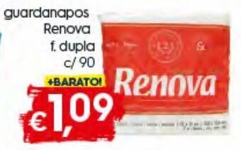 Guardanapos de papel renova