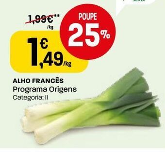 Intermarché Alho promoção