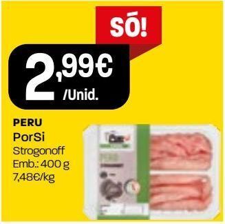 Intermarché Peru porsi promoção