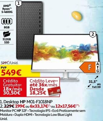 Auchan Desktop hp promoção