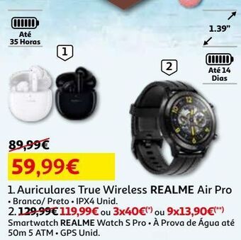 Auriculares tws realme
