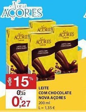E.Leclerc Achocolatado nova açores promoção