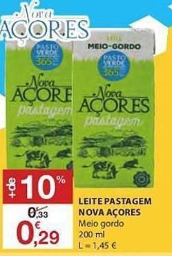 E.Leclerc Leite nova açores promoção