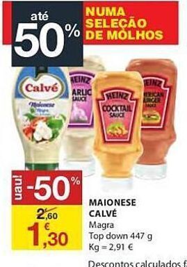 E.Leclerc Maionese heinz promoção