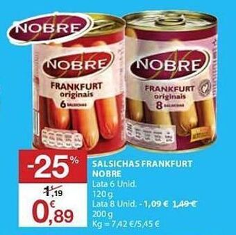 E.Leclerc Salsicha nobre promoção