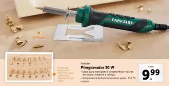 Lidl Parkside Pirogravador 30W promoção