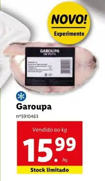 Lidl Garoupa promoção