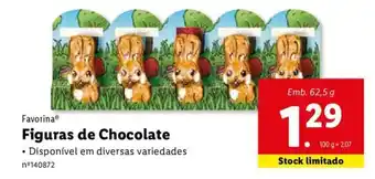 Favorina Figuras de Chocolate 62,5g