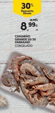 Continente Bom dia Camarão promoção