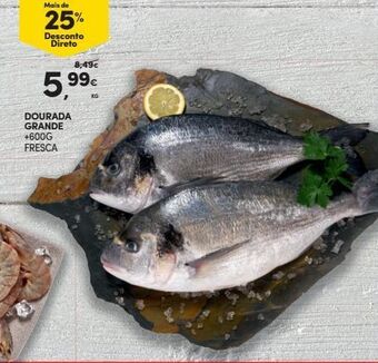 Continente Bom dia Dourada promoção