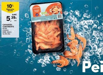 Continente Bom dia Camarão continente promoção