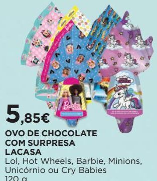 El Corte Inglés Ovo de chocolate lacasa promoção