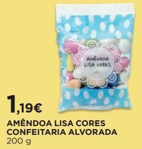 El Corte Inglés Amêndoas promoção