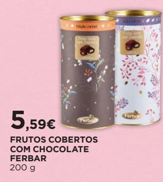 El Corte Inglés Chocolates ferbar promoção