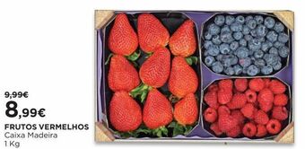 El Corte Inglés Frutas vermelhas promoção
