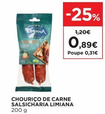 El Corte Inglés Chouriço promoção