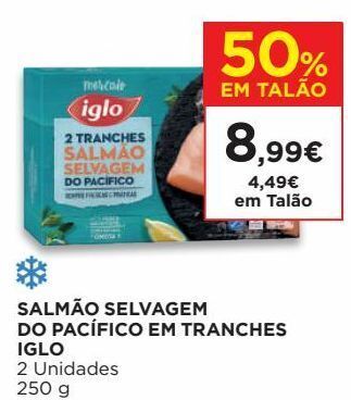 El Corte Inglés Salmão iglo promoção