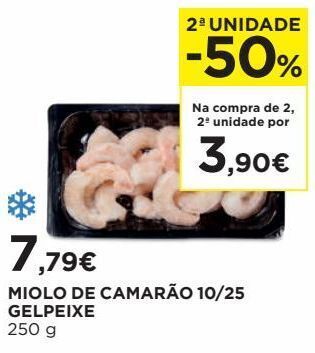 El Corte Inglés Camarão gelpeixe promoção
