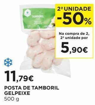 El Corte Inglés Peixe congelado gelpeixe promoção
