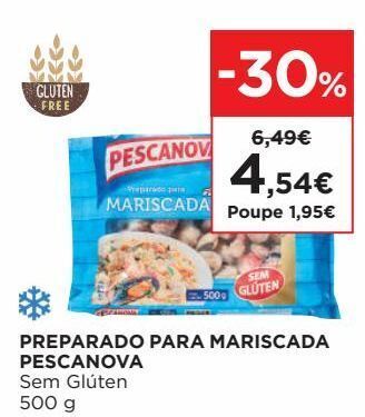 El Corte Inglés Frutos do mar pescanova promoção