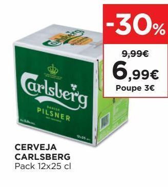 El Corte Inglés Cerveja carlsberg promoção