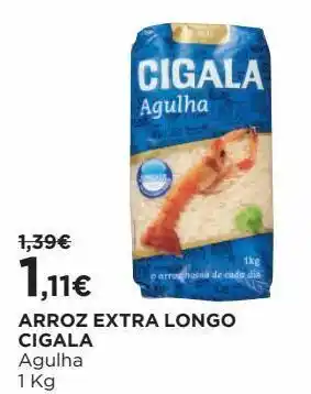 El Corte Inglés Arroz agulha cigala promoção