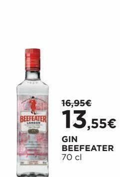El Corte Inglés Gin beefeater promoção