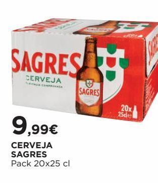 El Corte Inglés Cerveja sagres promoção