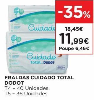 El Corte Inglés Fraldas dodot promoção