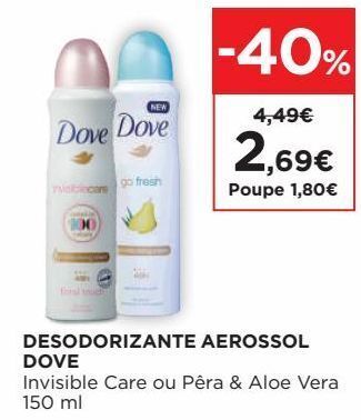 El Corte Inglés Desodorizante dove promoção