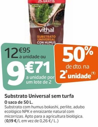 Jardiland Substrato universal promoção