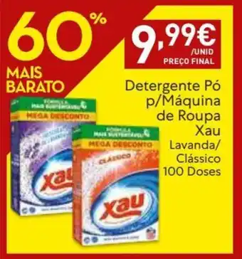 Amanhecer Detergente Pó p/Maquina de Roupa Xau 100 doses promoção