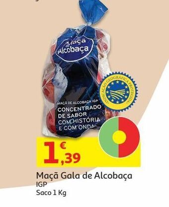Auchan Maçã gala:alcobaça igp 1 kg promoção
