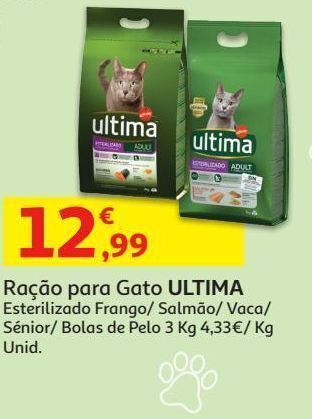 Ração gato ultima