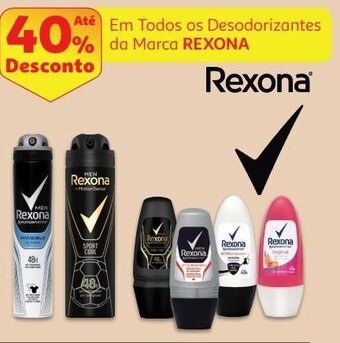 Auchan Deo spray rexona men promoção